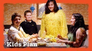 'Kid Plans a Surprise Food Fight Date for His Parents | Kids Plan | HiHo Kids'