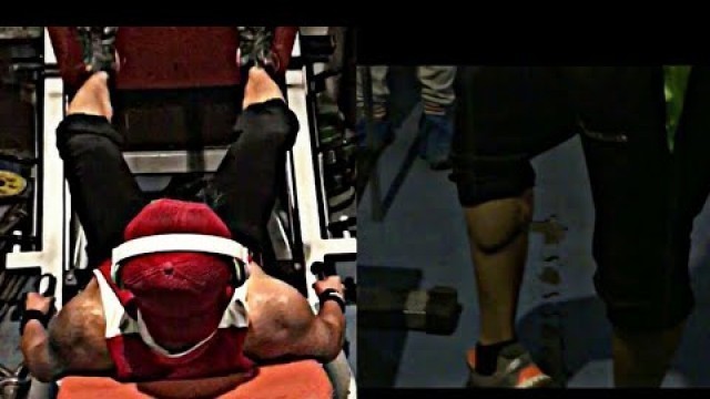 'Insane Shoulder and Calves workout by U.V (UV -Life)'