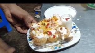 'Dhakaiya Style Doi Fuchka (Panipuri / Golgappa) | Amazing Street food in Bangladesh | Food Cart'