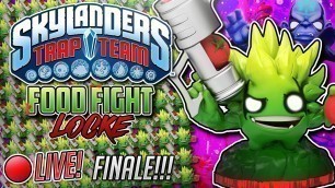 'Skylanders Trap Team Food Fight Locke! [LIVE] FINALE!!! | Mikeinoid'