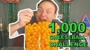 'Joey Chestnut Eats 1,000 CheeseBalls with Harley from Epic Meal Time'