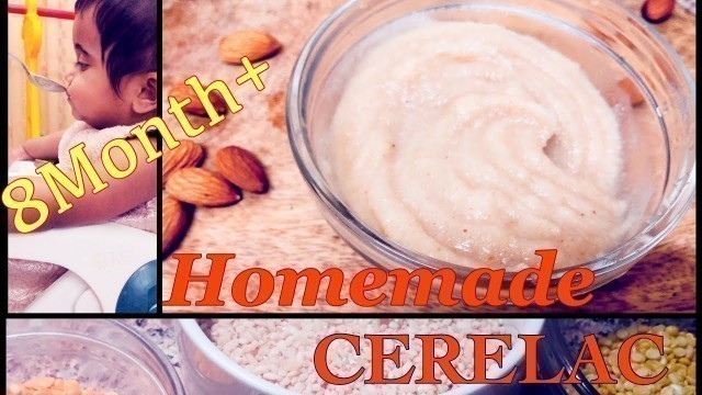 'Homemade cerelac//8month+//healthy weight gain baby food//no preservatives#BABYFOOD #cerelac'