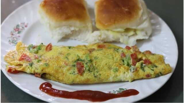 'THE ULTIMATE INDIAN OMLETTE PAV | STREET FOOD | FOOD CART'