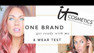 'ONE BRAND GRWM | It Cosmetics | Minimal/Natural Makeup & Foundation Wear Test'