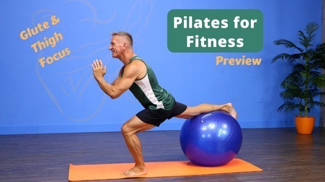 'Pilates Mat for Fitness - Focus on Glutes and Thighs Preview'