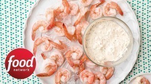 'How to Make Rachael\'s Roasted Shrimp Cocktail | 30 Minute Meals with Rachael Ray | Food Network'