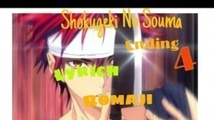 'nano.RIPE - Emblem | Shokugeki no Souma Season 4 ED [ ROMAJI LYRICS ]'