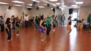 'Hot Hula Demo at Motivation Fitness Studio'