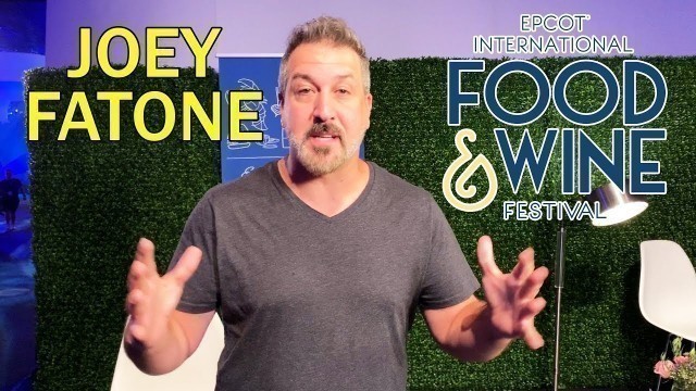 'Joey Fatone, more entertainment announced for Epcot International Food & Wine Festival 2019'