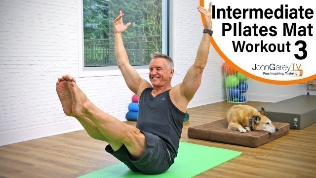 'Intermediate Pilates Mat Workout 3'