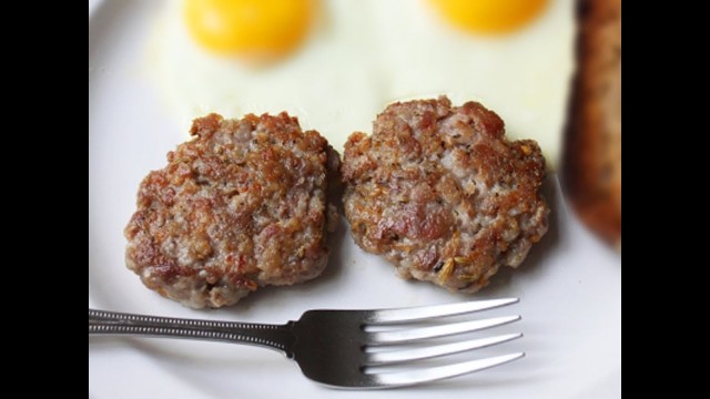 'Breakfast Sausage Patties - Homemade Pork Breakfast Sausage Recipe'