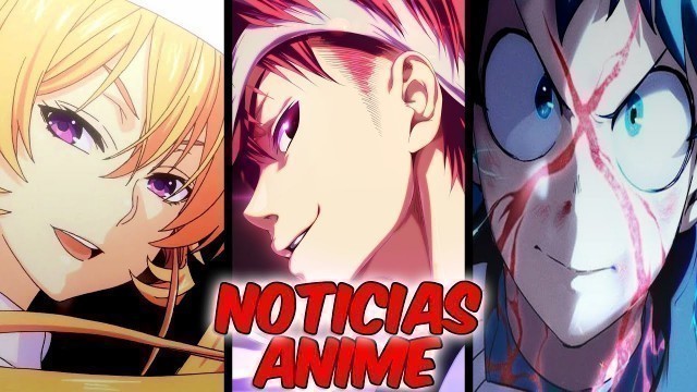 'SHOKUGEKI NO SOMA 4, BOKU NO HERO ACADEMIA 4 ¡FECHAS de ESTRENO! | PELÍCULAS ANIME en MÉXICO y más'