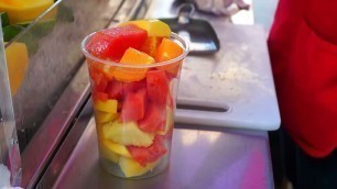 'Los Angeles Street Food | Fruit Cart'