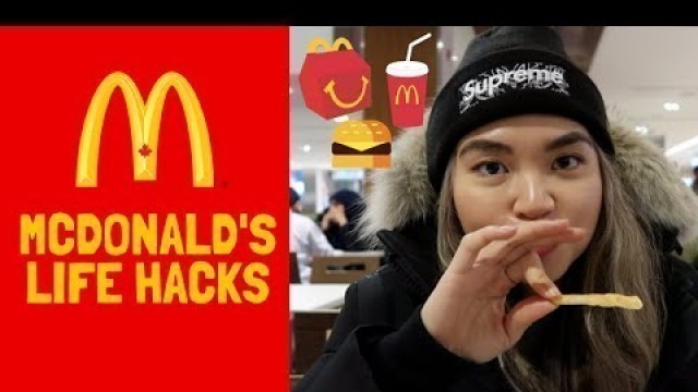 'MCDONALD\'S LIFE HACKS'