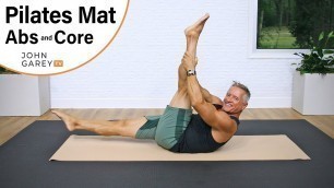 'Pilates Mat Abs and Core Workout'