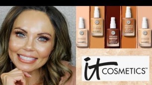 'NEW IT COSMETICS CONFIDENCE IN A FOUNDATION | TESTED FOR 3 DAYS | 35 + OVER'