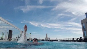 'Cowboy Fit Rooftop Swim Pool'