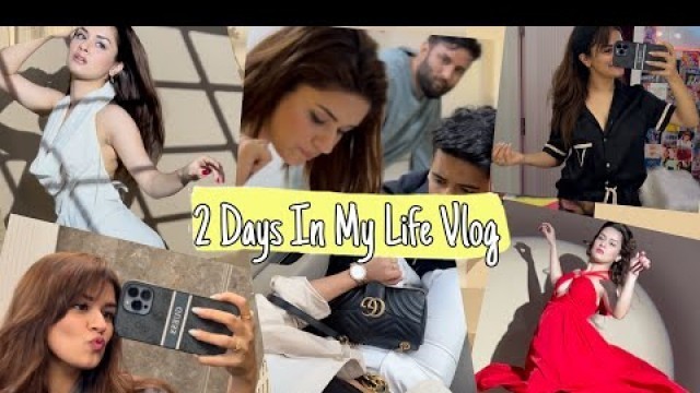 '2 DAYS IN MY LIFE VLOG| WORK| TRIALS| SHOOT| OOTD| FOOD| PHOTOSHOOT| MEETINGS| APPOINTMENTS|AVNEET❤️'