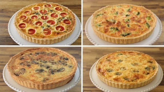 'How to Make a Quiche – 4 Easy Recipes'