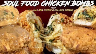 'SAVORY SOUL FOOD SUNDAY CHICKEN BOMBS...SAY THAT 5 TIMES FAST!!!'