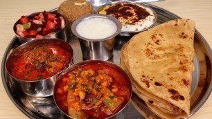 '4 Dinner Recipes, घर में खाना कभी ऐसे बनाके देखे, घर वाले बाहर खाना खाना छोड़ देंगे,Veg Thali Recipe'