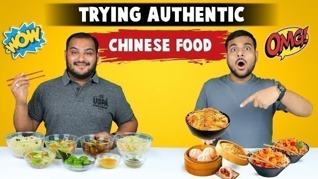 'Trying Authentic Chinese Food | Chinese Food Challenge | Noodles Eating Challenge | Viwa Food World'