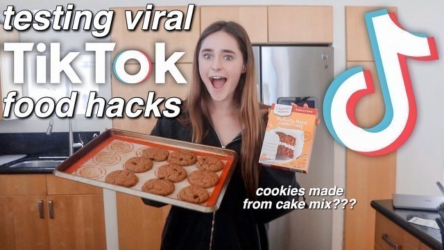 'TESTING VIRAL TIKTOK FOOD HACKS (pt.3)'