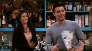 'FRIENDS:- Joey eats entire TURKEY very funny'