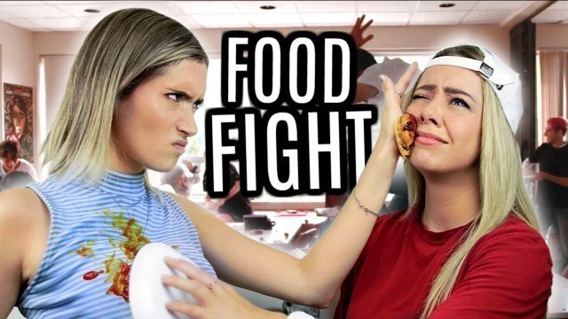 'FOOD FIGHT DE YOUTUBERS'