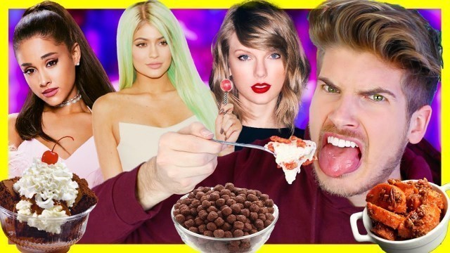 'TRYING CELEBRITIES FAVORITE FOODS!'