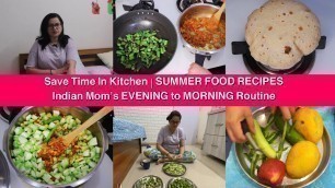 'Save Time in Kitchen | Cooking SUMMER DINNER RECIPES | Tips on Making Lunch/Dinner Quickly | vlog'