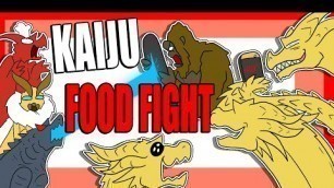 'Godzilla, Kong & King Ghidorah\'s Food Fight (Godzilla Comic Dub)'