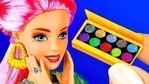 '23 DIY Barbie Hacks Miniatures: makeup set, baby supplies, and more!'