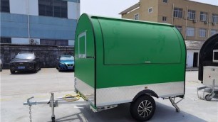 'street food truck ice cream trailer mobile food cart mobile catering van'