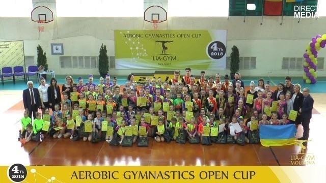 'Live: 4th \"LIA-GYM\" Aerobics Open Cup 2018 (Кишинев) 01.04.2018'