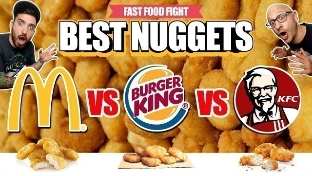 'FAST FOOD FIGHT s02e04 | McDONALD\'S vs BURGER KING vs KFC | BEST NUGGETS'