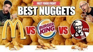 'FAST FOOD FIGHT s02e04 | McDONALD\'S vs BURGER KING vs KFC | BEST NUGGETS'