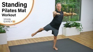 'Standing Pilates Mat Workout'