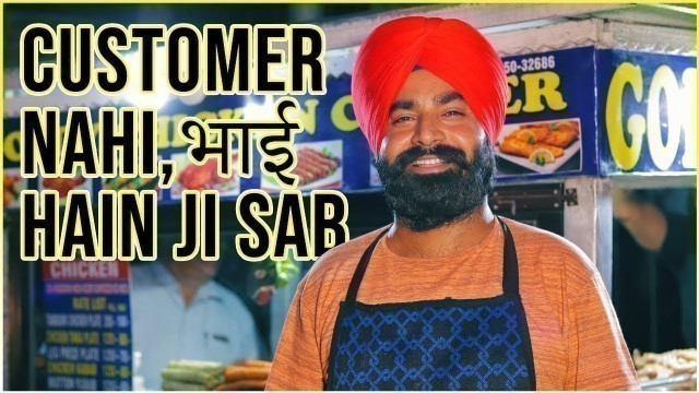 'Sardarji Grilled Chicken wale | The MOST HYGIENIC Food Cart Ever | Ludhiana | Street Food'