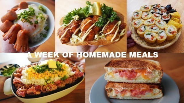 'A week of meals