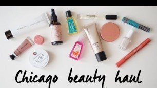 'Chicago beauty haul | Sephora, drugstore & Whole Foods | Axelle Blanpain'