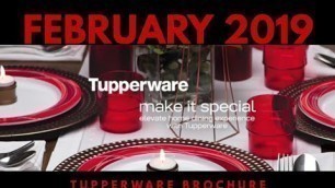 'PRODUCT BROCHURE #8 - February 2019 Tupperware Philippines Brochure'