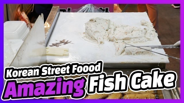 'Fish cake heaven / Daejeon Jungang Market / Korean street food / Fish cake'