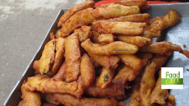 'Beguni Vaja | Bengali Street Food Beguni |Dhakaiya Street Food | Food Cart'