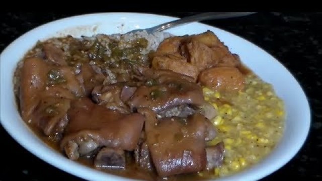 'Pigs Feet - \"Southern Style Soul Food\"'