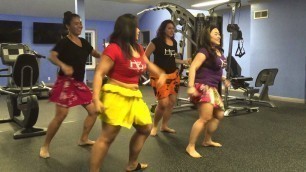 'Merry Christmas from the OC HOT HULA fitness aiga!'