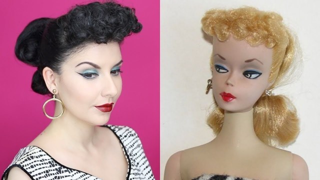 'Barbie 1959:  Vintage Makeup and Hair Vintage'