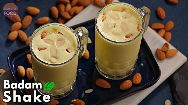 'బండ్ల మీద అమ్మే బాదం షేక్ సిక్రీట్ టిప్స్తో| Street food Style Badam Shake recipe @Vismai Food'