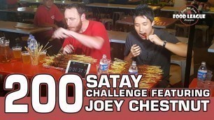 'Satay Challenge Feat. Joey Chestnut'