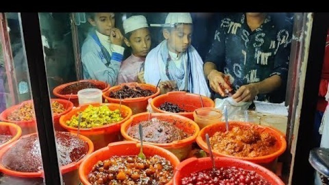 'Masala Pickle/Achar Selling Little Food Cart | Popular Bengali Street Food'